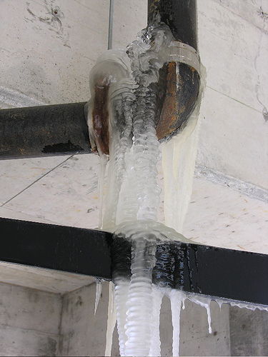 This Weather Can Cost You; Frozen Pipes